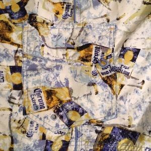 Corona Swim - Corona beer mens swimming trunks. Small Corona Swim - Corona beer mens swimming trunks. Small